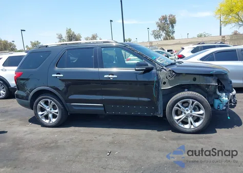 2013 Ford Explorer Limited from USA, damaged, VIN 1FM5K7F85DGC01181